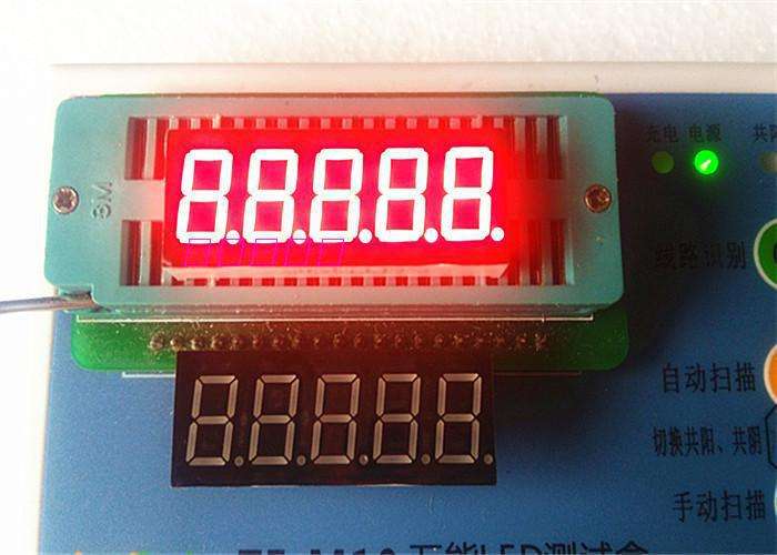 LED数码管的尺寸、亮度和颜色的选择